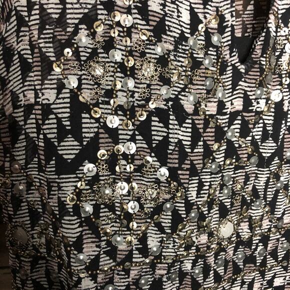 Lucky Brand Embellished Shift Dress - Picture 6 of 8